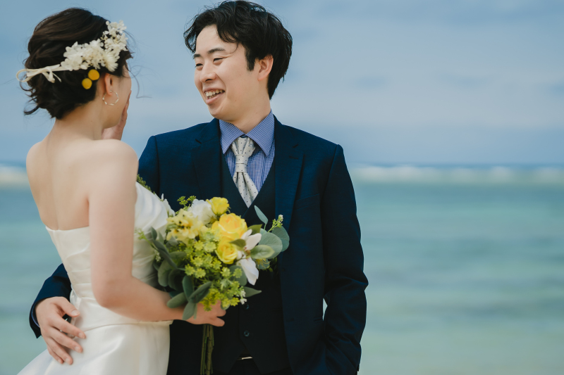 新郎様もナイススマイル!