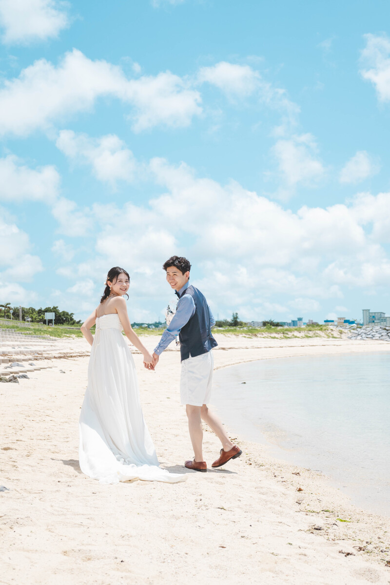 振り向きショットも