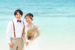 広い海でのロケーション撮影