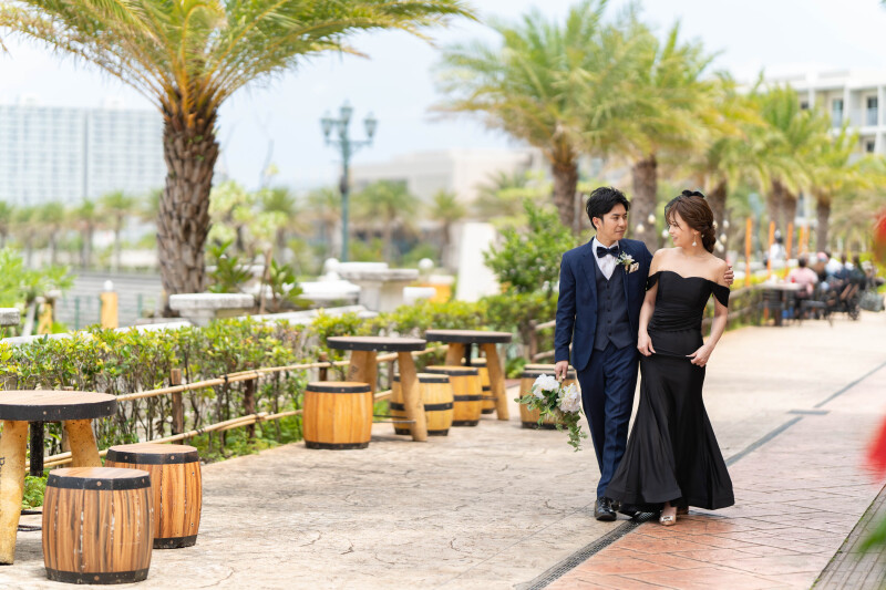 おしゃれな街並み