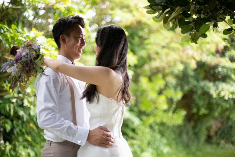 みどりに囲まれて