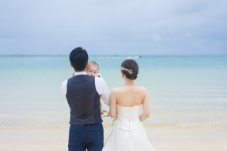 地元のビーチで♡