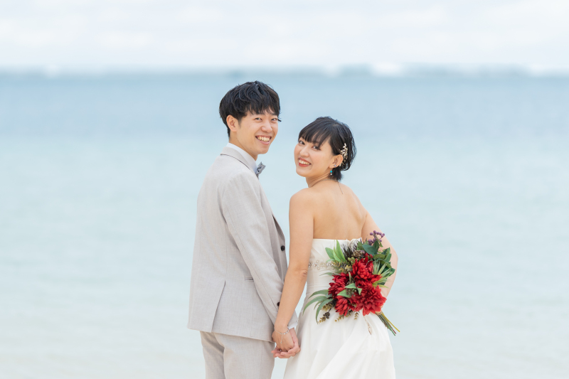 アラハビーチでの撮影♪