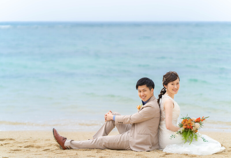 お座りショット♡