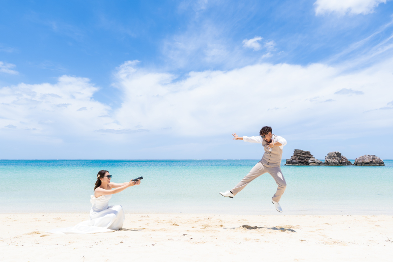 おふざけショットも