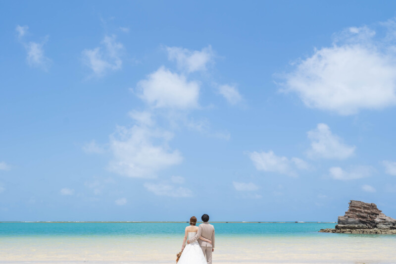 どこまでも続く水平線