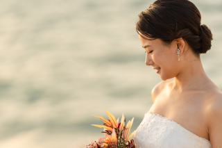 沖縄の海で残す、冬のサンセット撮影