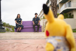 ピカチュウと一緒に♡