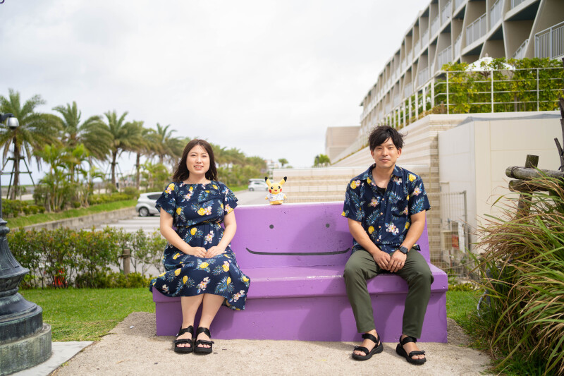 ベンチが・・・