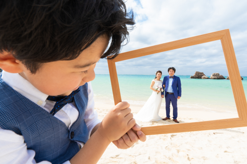 ご家族でウェディングフォト♪