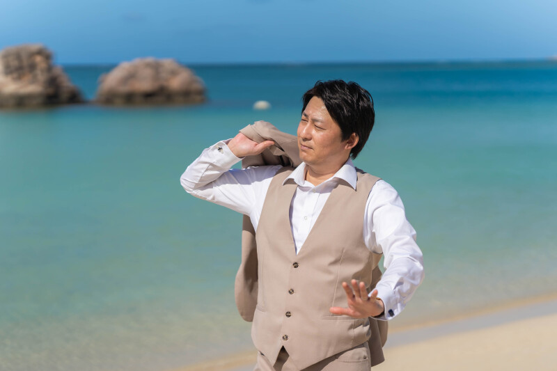 お茶目ショット