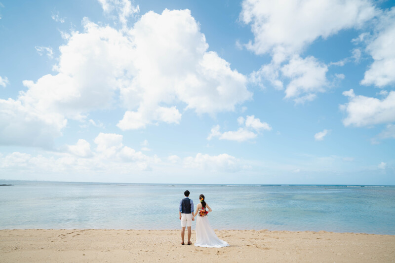 ビーチ撮影再開。