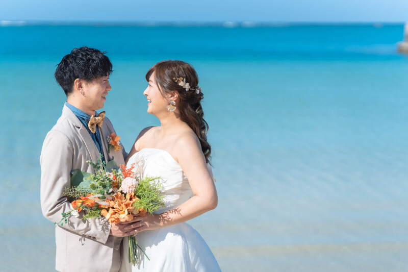 向かい合いショット♡