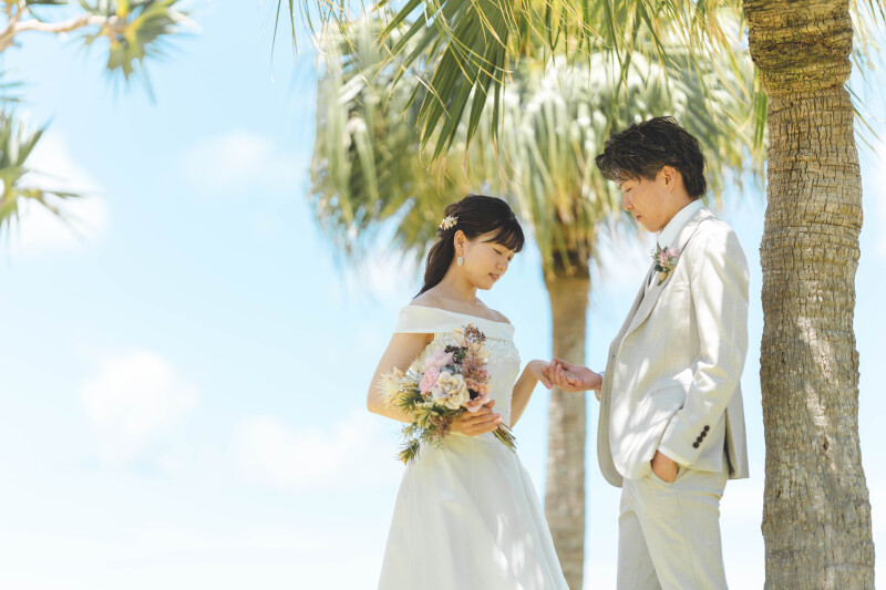 南国感溢れるアラハビーチ