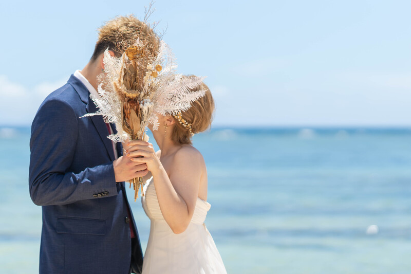 ブーケを使って♡