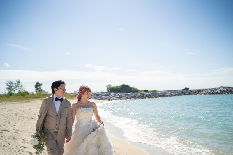 ビーチ撮影終了〜