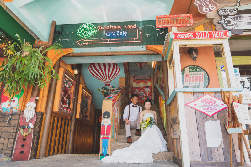 季節は夏でもクリスマス気分♪