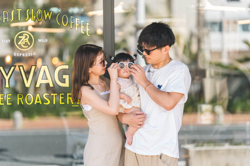 サングラス装着♪