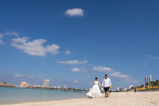 天候に恵まれて