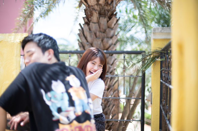 ひょっこりっ♡