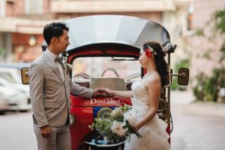 ウェディングトゥクトゥク♪