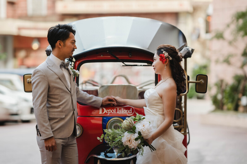 ウェディングトゥクトゥク♪