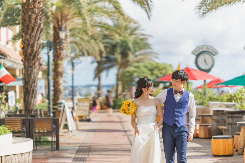 お洒落タウンを歩く