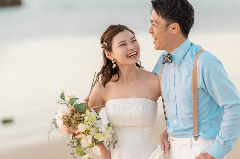 ご家族でのサンセット撮影