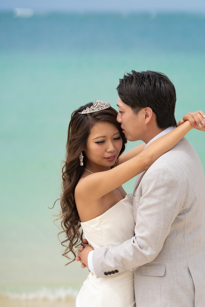 新郎様からキッス♡