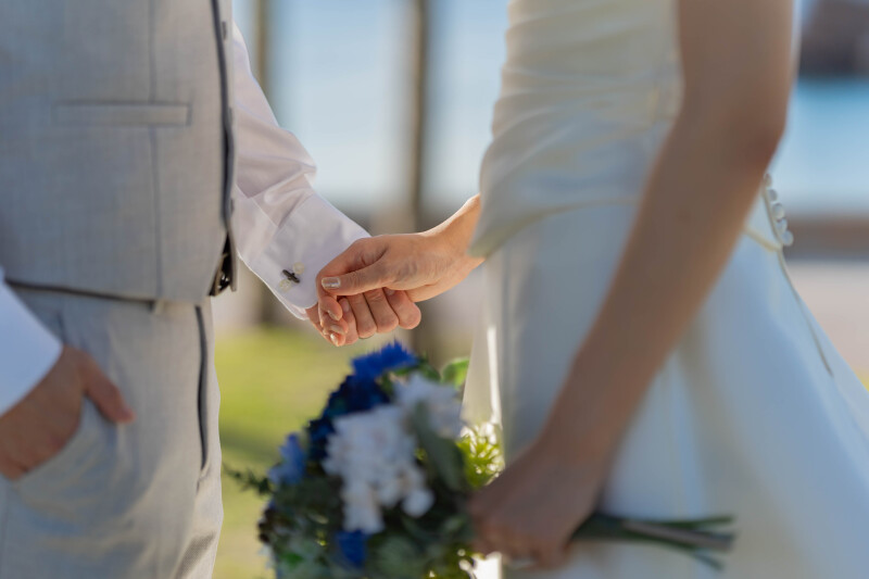 結婚式の前に沖縄でウェディングフォト