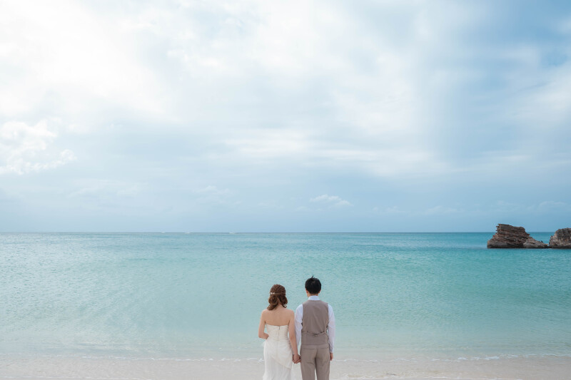 ビーチ撮影スタート!