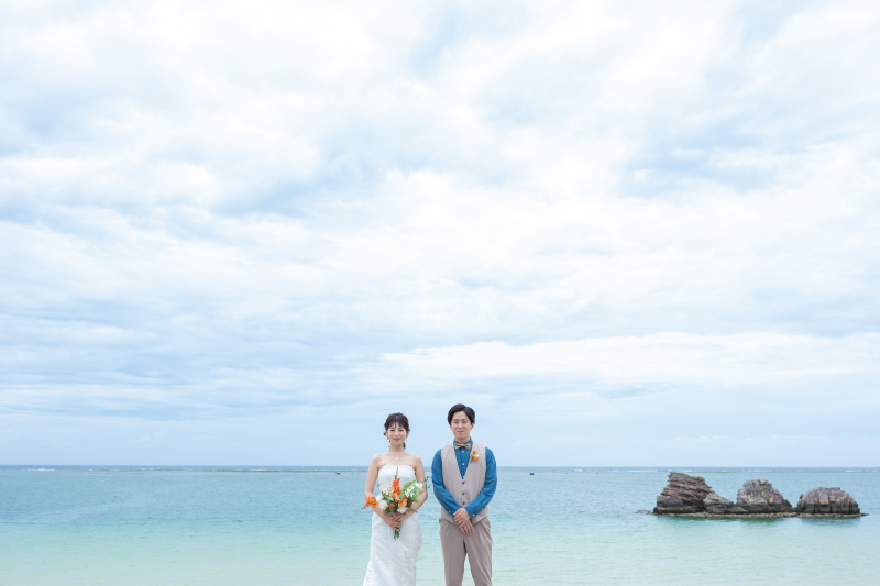 ビーチ撮影スタート