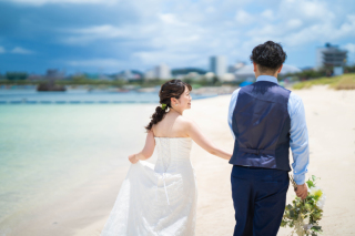 晴天のアラハビーチ