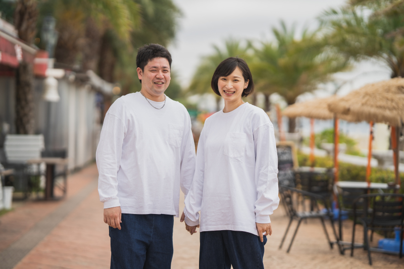 私服でカジュアルに撮影♪