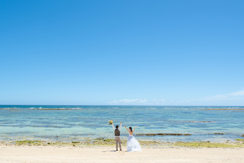 ビーチ到着〜♪