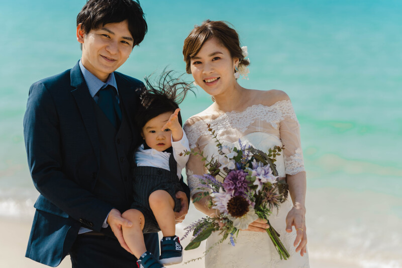 ビーチ撮影スタート