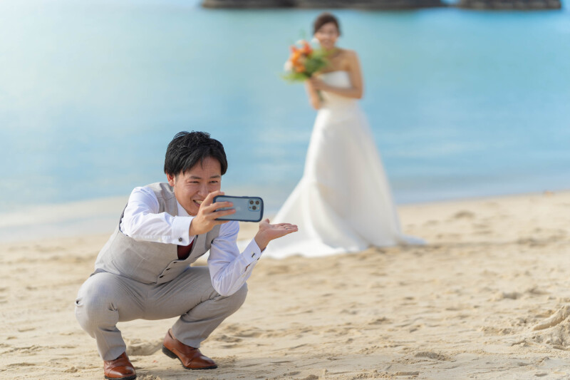 手乗りショット