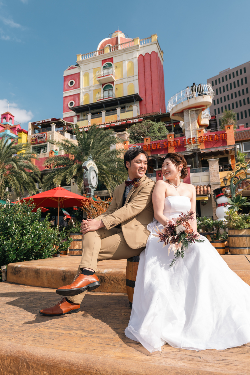 アメリカンビレッジでの撮影スタート