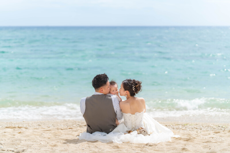 お座りショット♪