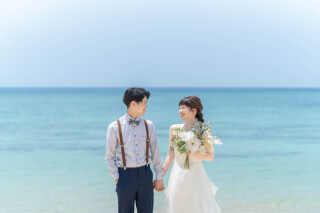 読谷村の静かなビーチ