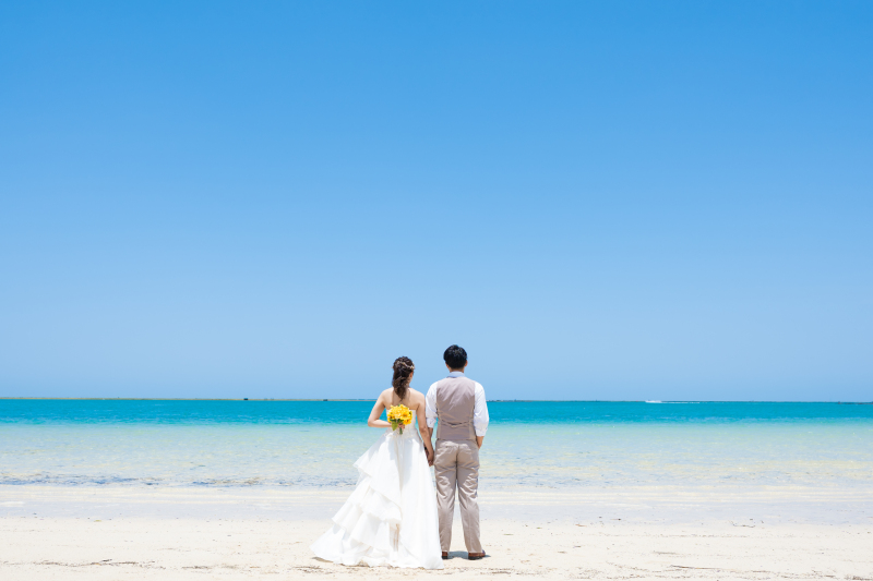 台風一過の晴天