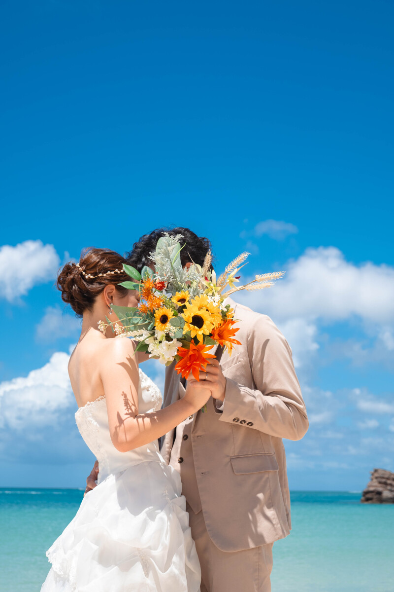 ブーケを使って・・・