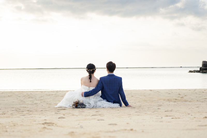 サンセット前のビーチ☆