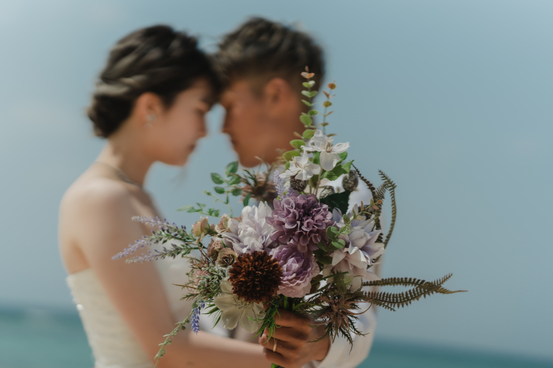 自分らしいブーケで