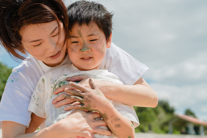 ぎゅーと気持ちを込めて