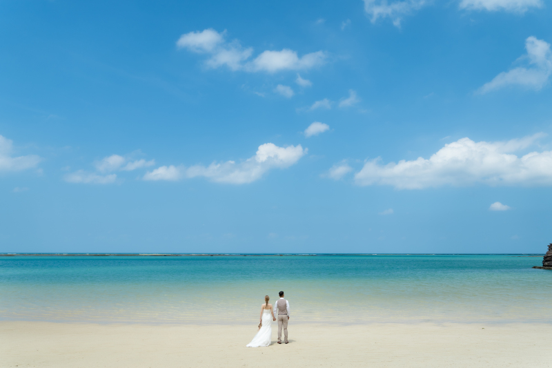 日中ビーチ&ビーチサンセット