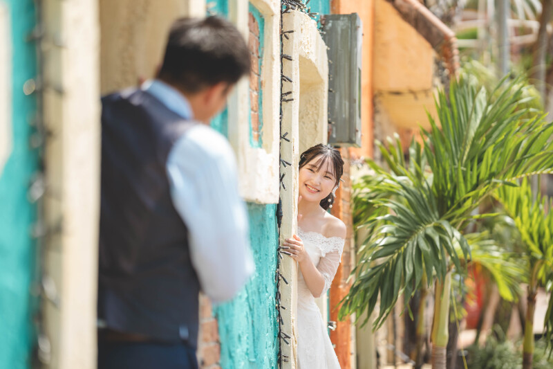 お互いを見つめ合う