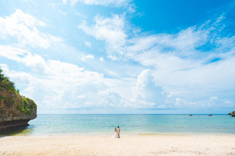 ビーチ撮影スタート!