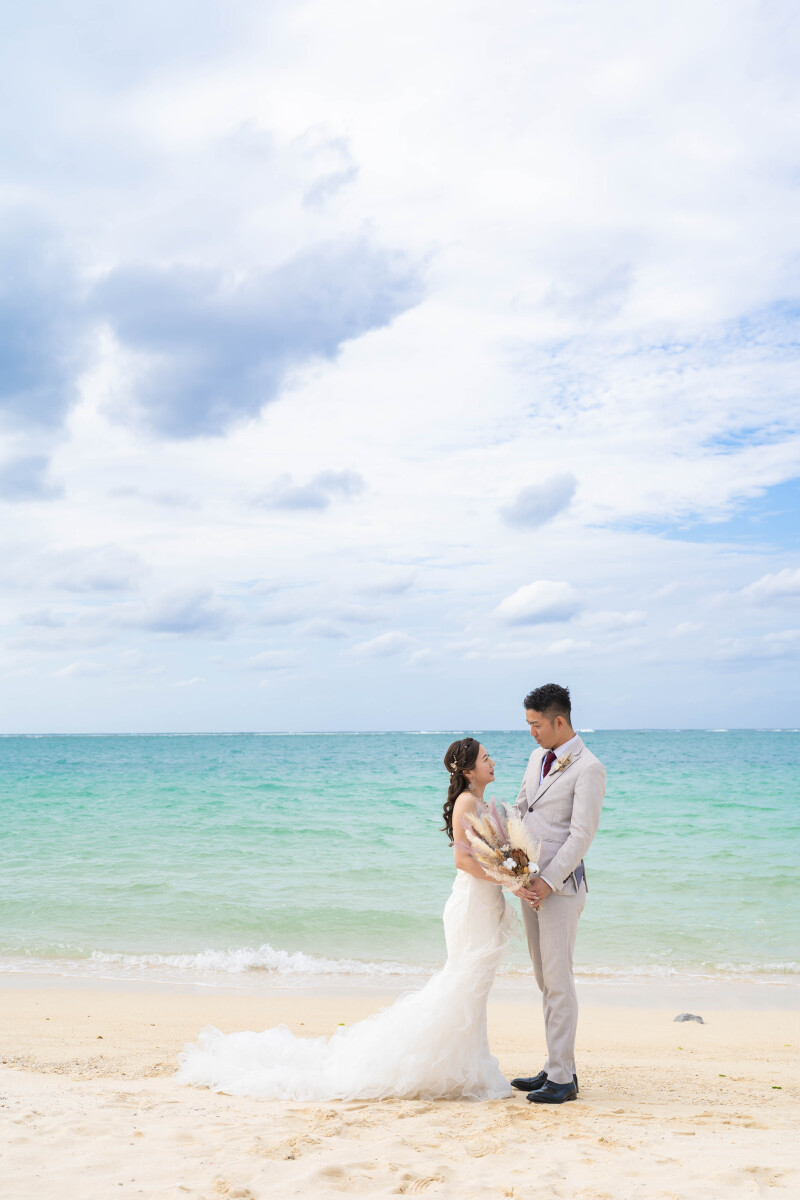 向かい合わせで