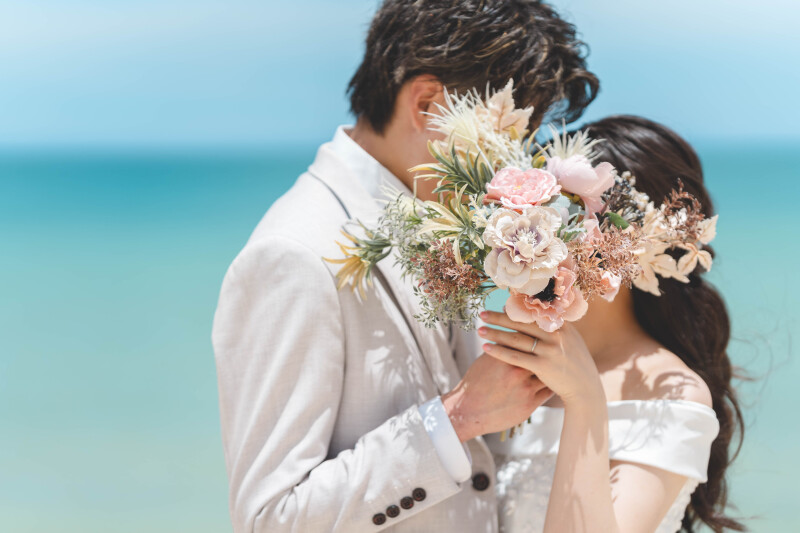 ブーケを使って